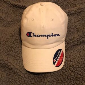Champion white hat